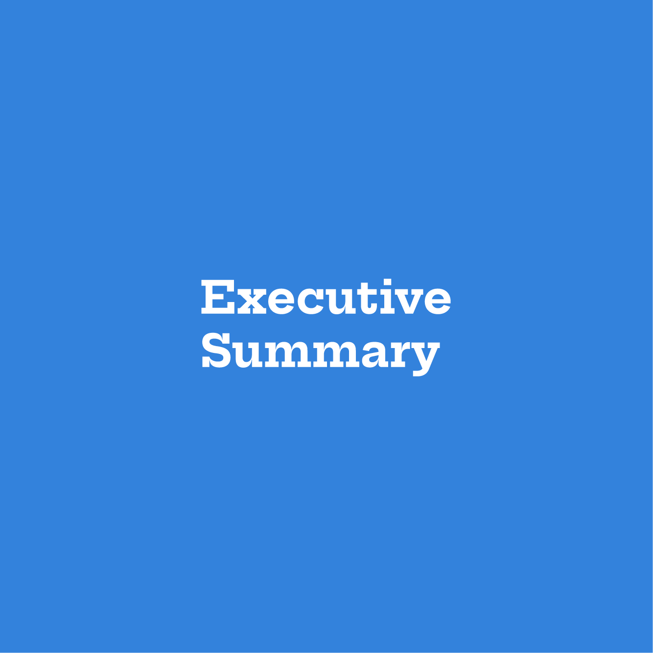Executive Summary